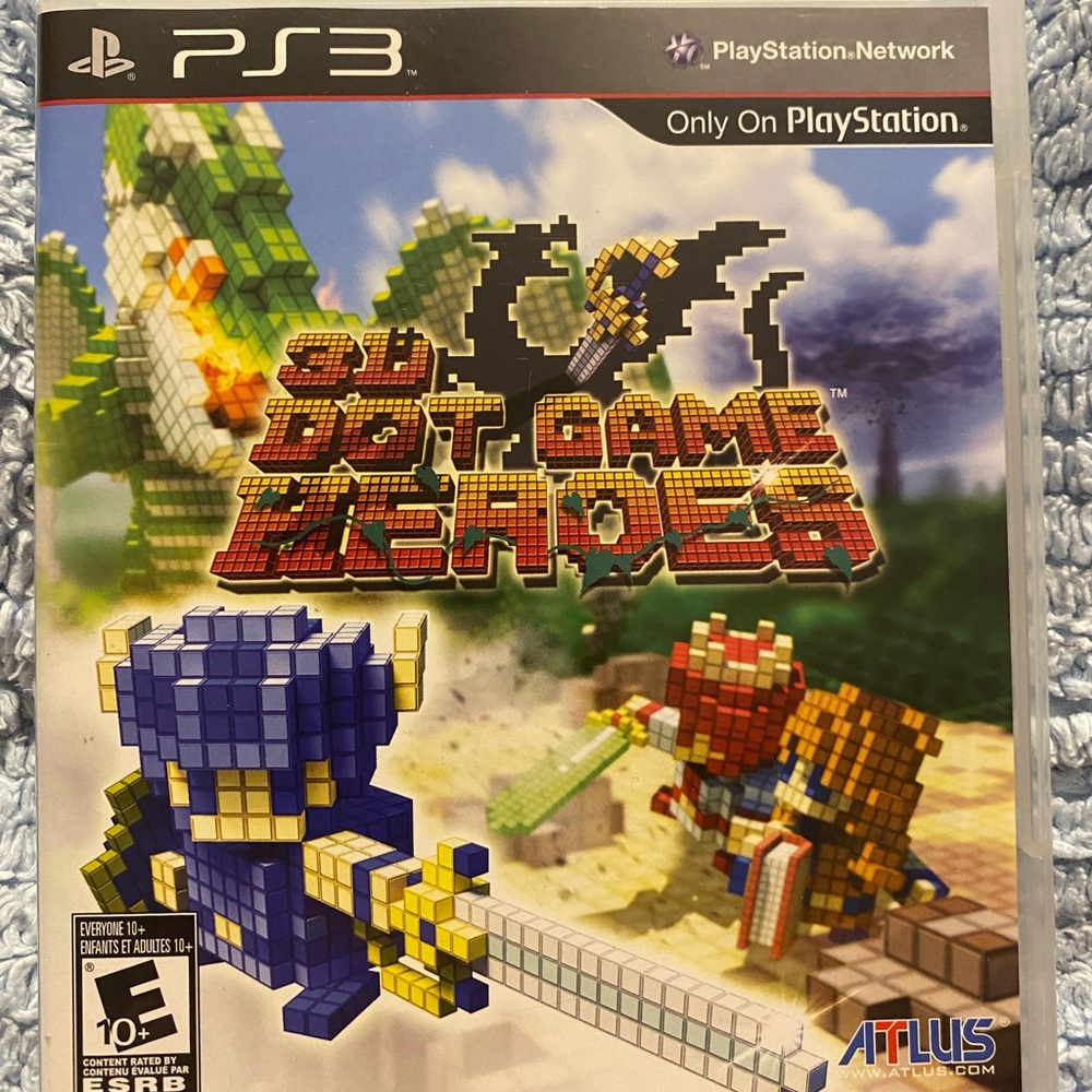 3D dot game heroes for ps3